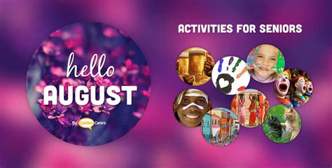 August Events & Ideas | Activities Calendar