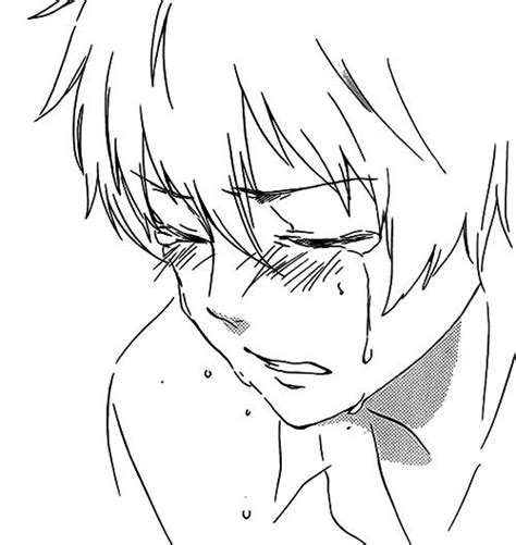 Sad Anime Boy Crying Drawing Easy