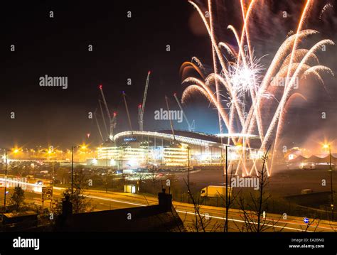 Etihad Stadium Night High Resolution Stock Photography and Images - Alamy