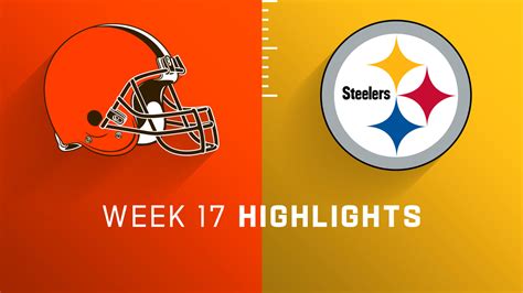 Cleveland Browns vs. Pittsburgh Steelers highlights | Week 17