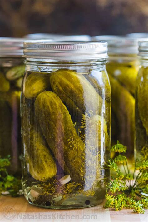 Canned Dill Pickle Recipe - NatashasKitchen.com