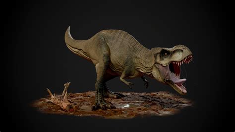 ArtStation - T-Rex Jurassic Park fan art