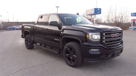 2017 GMC SIERRA 1500 SLE CREW CAB "ELEVATION EDITION" - Onyx Black ...