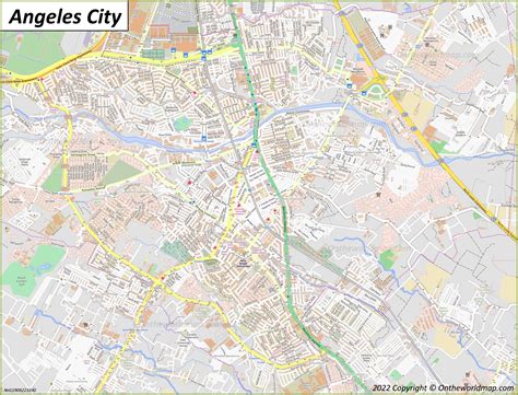 Angeles City Map | Philippines | Discover Angeles City with Detailed Maps