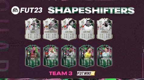 FIFA 23 Shapeshifters Team 3 and MINI-RELEASE Official players list ...