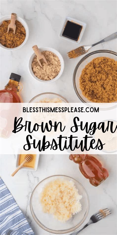 Brown Sugar Substitute — Bless this Mess