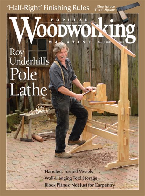 Turning the Roy Underhill Way | Popular Woodworking