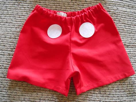 Mickey Mouse Costume shorts size 0-3 months through size 6 | Etsy