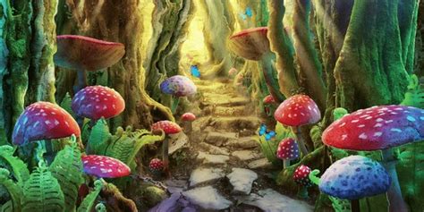 1,100 Alice Wonderland Mushrooms Images, Stock Photos, 3D objects ...