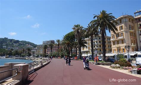 Beaches Rapallo. Coastal Rapallo