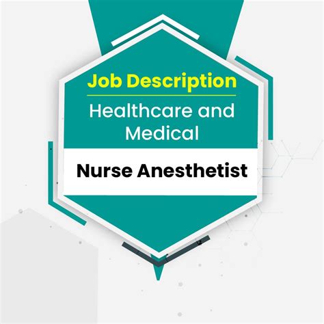 Job Descriptions - Nurse Anesthetist