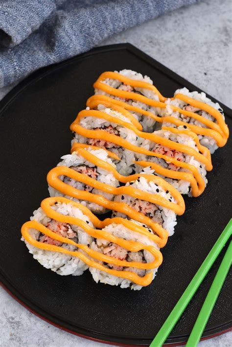 Imitation Crab Sushi Roll Recipe - A Spectacled Owl