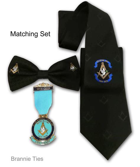 Masonic ties, jewels, bowties, pin badges