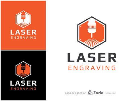 Laser Engraving Logo by Zarla AI on Dribbble