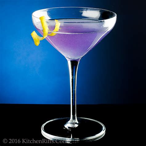 Kitchen Riffs: The Blue Moon Cocktail