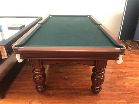 Special --- 8 Foot Slate Royal Mahogany Pool Table