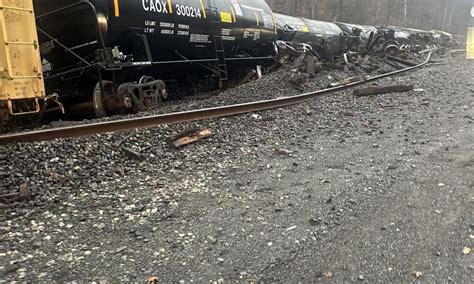 CSX train derails in western Morgan County with no injuries or release ...