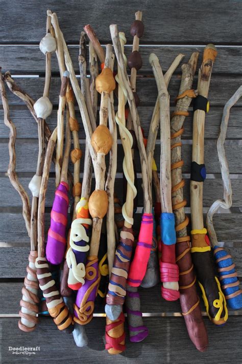 Harry Potter Week! DIY Magic Wands! | Diy wand, Harry potter wands diy ...