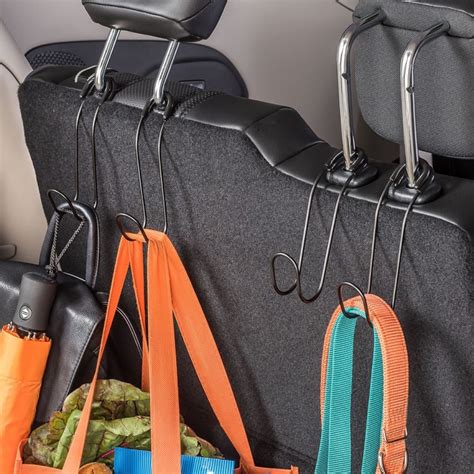 Bag hooks for the car 2-pack - Headrest hooks | SmartaSaker