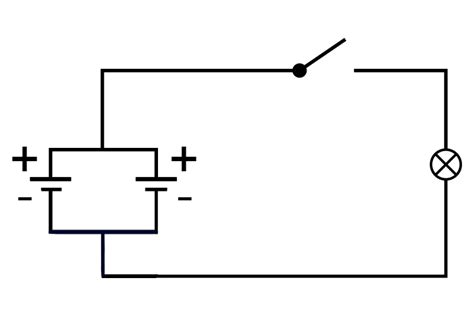 Two batteries in parallel