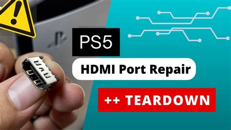 PS5 HDMI Replacement: Fixing HDMI Port Issues Like a Pro!(Teardown ...