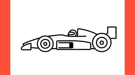 How To Draw A Race Car Easy Step By Step