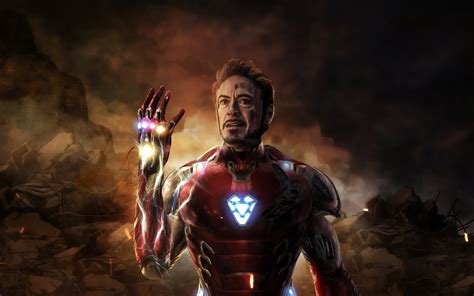 2880x1800 Resolution Iron Man Last Scene in Avengers Endgame Macbook ...