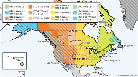 Daylight Saving Time Ends in USA & Canada 2022