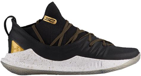 Under Armour Curry 5 Black Gold