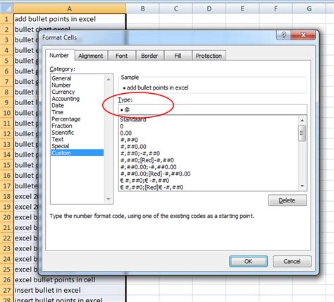 How to: Create a bulleted list in Excel - ASAP Utilities Blog