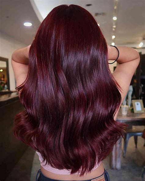 Wine Red Hair Color