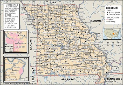 Missouri County Map Printable - Printable Word Searches