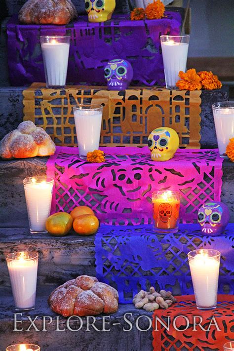 Traditional Elements of a Day of the Dead Altar - Explore Sonora