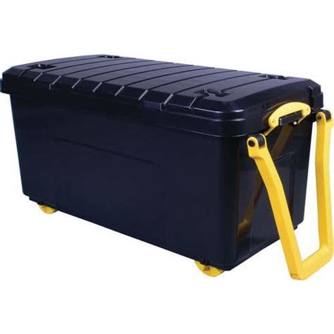 Large Really Useful Storage Box with Wheels - 160L