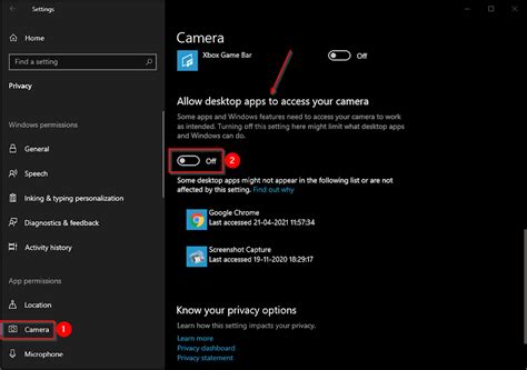 How to view and manage Camera Settings in Windows 10? | Gear up Windows ...