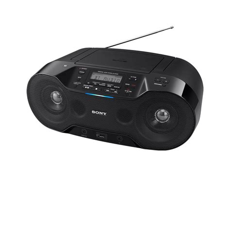 Sony ZS-RS70BTB Wireless NFC Bluetooth DAB+ Radio Boombox CD Player ...