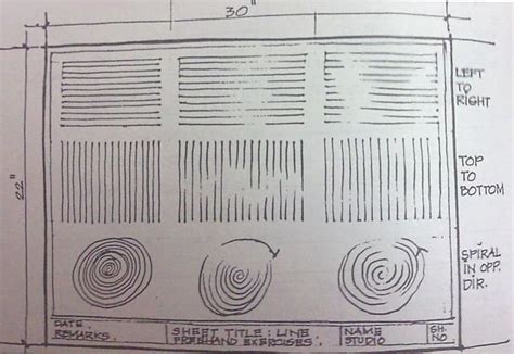 Line Exercises | Architectural Drawing | Architecture Student Chronicles