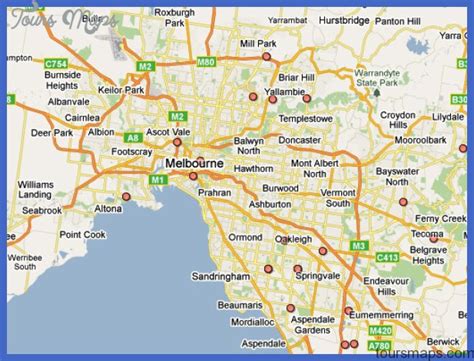 Map Of Melbourne Suburbs – Map Of The World