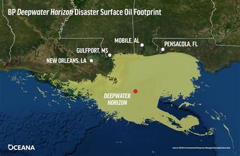 Bp Oil Spill Map Noaa