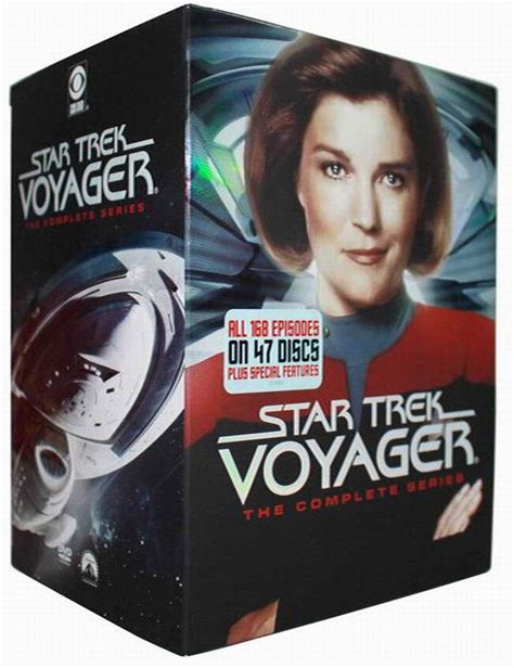 Star Trek Voyager The Complete Series Seasons 1-7 47 DVD Box Set