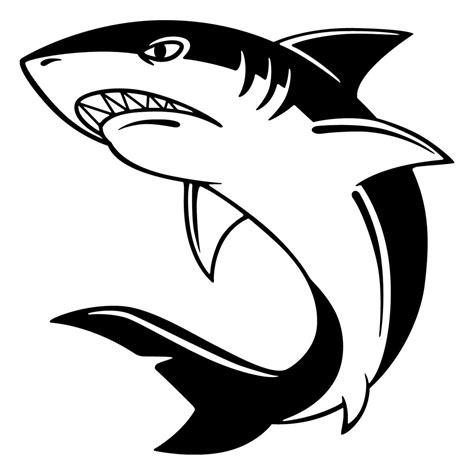 Shark Black And White Drawing | ourimgs.com - The Hippest Galleries ...