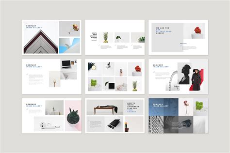 Enter Minimalist Keynote Template - Design Cuts