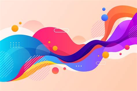 Free Vector | Abstract colorful shapes background