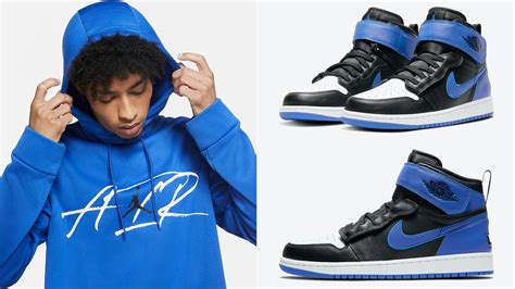 Air Jordan 1 Flyease Hyper Royal Clothing Outfits | SneakerFits.com