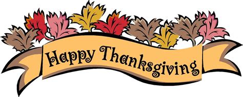 Thanksgiving Banner Clip Art - ClipArt Best