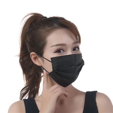 ABESO 10 pieces disposable mask nonwoven activated valved dust filter ...