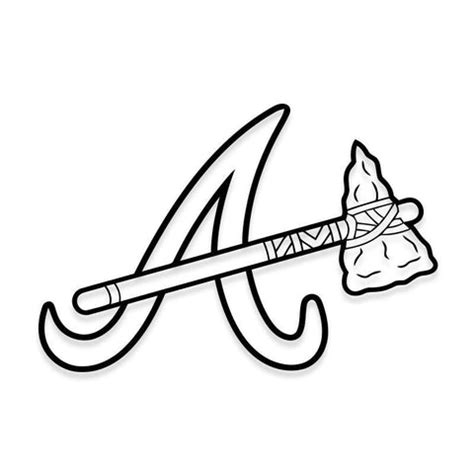 Atlanta Braves Logo Decal MLB Sticker – Decalfly