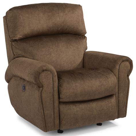 Flexsteel Langston 4504-51H 323-70 Casual Power Rocking Recliner with ...