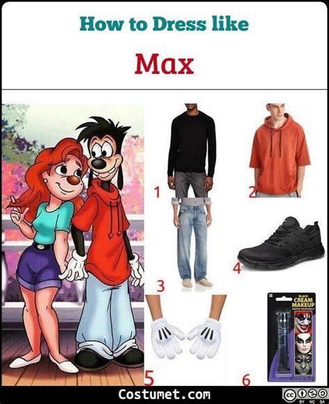 Max and Roxanne (A Goofy Movie) Costume for Cosplay & Halloween | Goofy ...