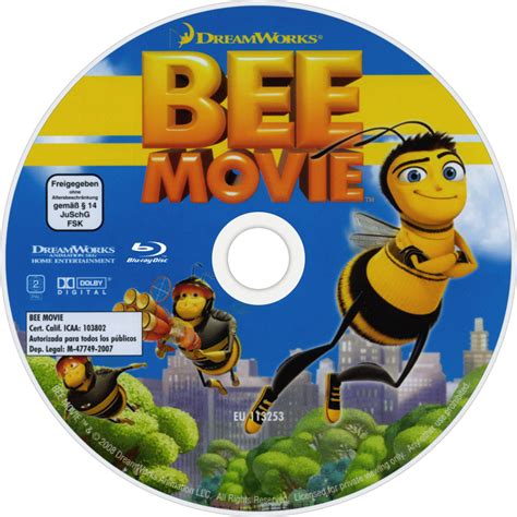 Download Bee Movie Bluray Disc Image - Bee Movie (family Icons Oring ...